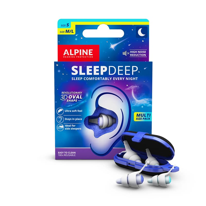 Alpine SleepDeep - Comfortabele oordopjes voor het slapen
