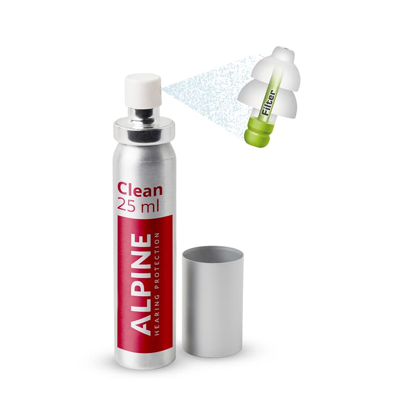 Alpine Clean - 25 ml - Reinigingsspray voor oordoppen