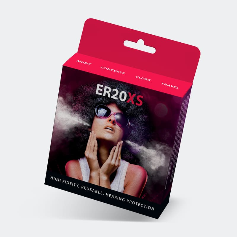 ER20XS - Gehoorbescherming voor concertliefhebbers