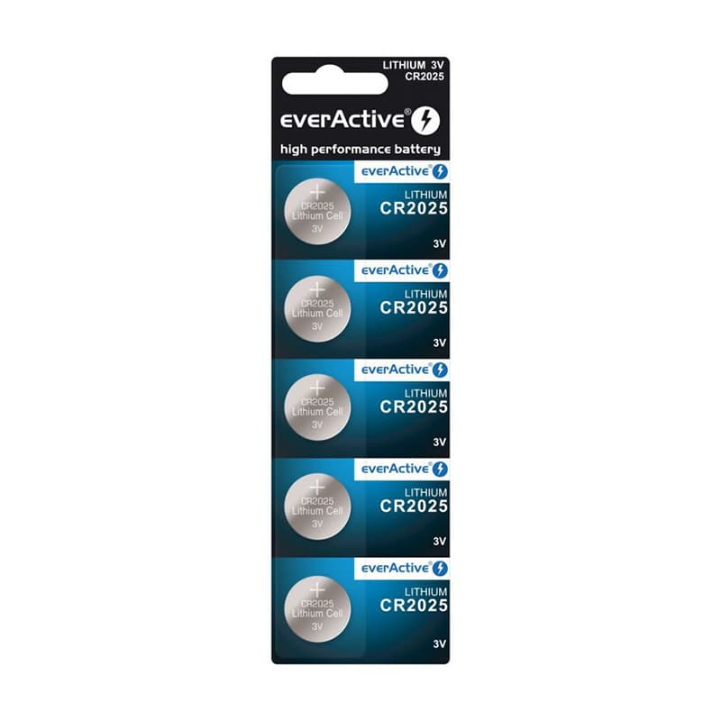 everActive CR2025 5-pack