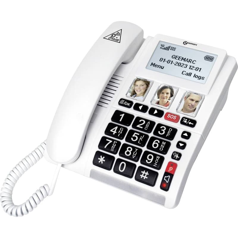 Geemarc CL9000 tafeltelefoon voor simkaart (4G)